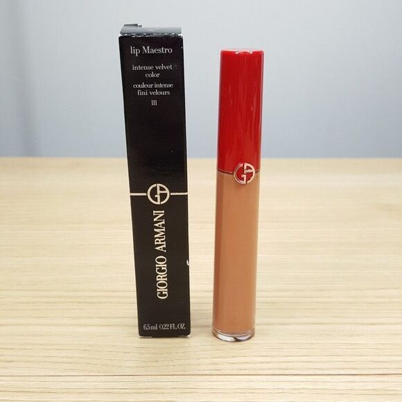 Giorgio Armani Lip Maestro Intense Velvet Color # 111 Sand - Picture 1 of 4